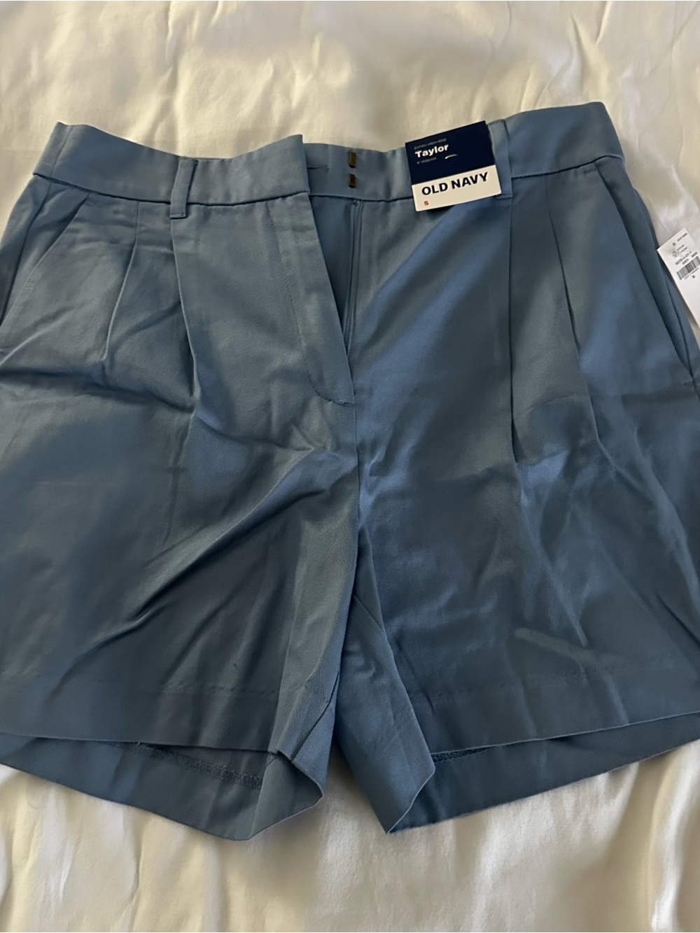 Blue Dress Shorts